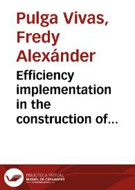 Efficiency implementation in the construction of active portfolios: an assessment through the fundamental law of active management