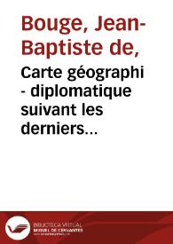 Carte géographi - diplomatique suivant les derniers traités de paix