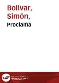 Proclama