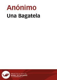 Una Bagatela