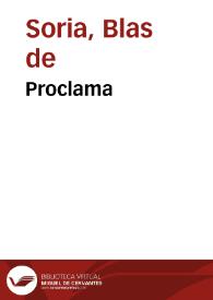 Proclama