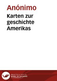 Karten zur geschichte Amerikas