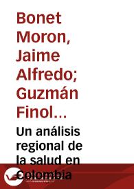 Un análisis regional de la salud en Colombia