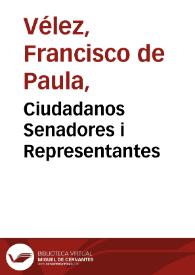 Ciudadanos Senadores i Representantes