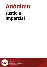 Justicia imparcial