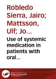 Use of systemic medication in patients with oral lichen planus - a possible association with hypothyroidism