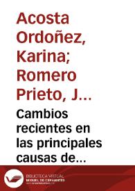 Cambios recientes en las principales causas de mortalidad en Colombia