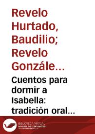 Cuentos para dormir a Isabella: tradición oral afropacífica colombiana