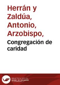 Congregación de caridad