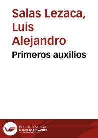 Primeros auxilios