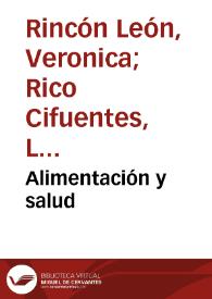 Alimentación y salud