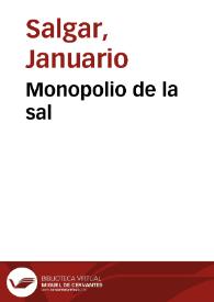 Monopolio de la sal