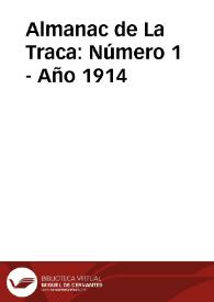 Almanac de La Traca: Número 1 - Año 1914