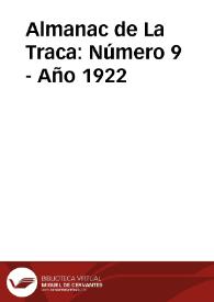 Almanac de La Traca: Número 9 - Año 1922