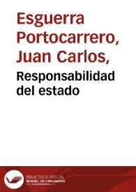 Responsabilidad del estado