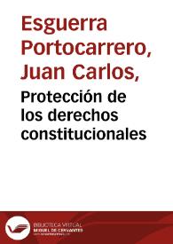 Protección de los derechos constitucionales