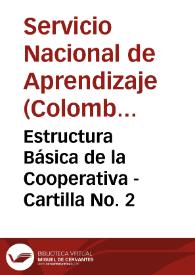 Estructura Básica de la Cooperativa - Cartilla No. 2