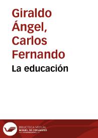 La educación