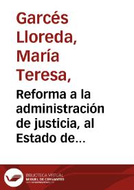 Reforma a la administración de justicia, al Estado de Sitio y creación de la Rama de Control