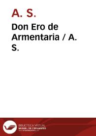 Don Ero de Armentaria