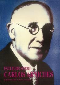 Estudios sobre Carlos Arniches