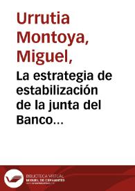 La estrategia de estabilización de la junta del Banco de la República: 1991-1994