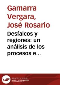 Desfalcos y regiones: un análisis de los procesos e responsabilidad en Colombia