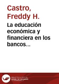 La educación económica  y financiera en los bancos centrales de América Latina