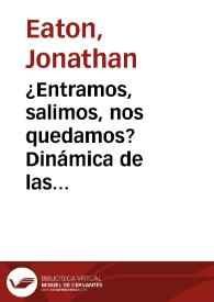 ¿Entramos, salimos, nos quedamos? Dinámica de las ventas en el extranjero de las firmas colombianas