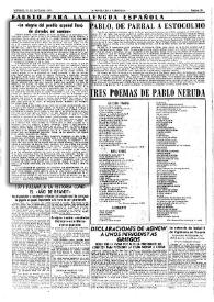 La alegría del pueblo español llenó de claveles mi camino