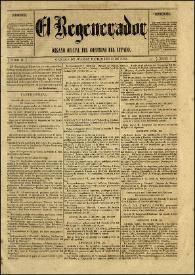 El Regenerador : Órgano Oficial del Gobierno del Estado de Oaxaca. Tomo II, núm. 3, 31 de diciembre de 1872