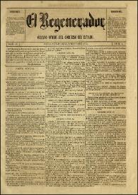 El Regenerador : Órgano Oficial del Gobierno del Estado de Oaxaca. Tomo II, núm. 7, 14 de enero de 1873