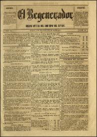 El Regenerador : Órgano Oficial del Gobierno del Estado de Oaxaca. Tomo II, núm. 10, 24 de enero de 1873