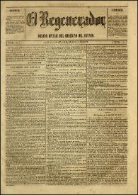 El Regenerador : Órgano Oficial del Gobierno del Estado de Oaxaca. Tomo II, núm. 11, 28 de enero de 1873