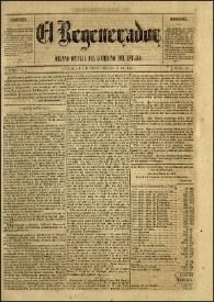 El Regenerador : Órgano Oficial del Gobierno del Estado de Oaxaca. Tomo II, núm. 23, 11 de marzo de 1873