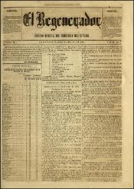 El Regenerador : Órgano Oficial del Gobierno del Estado de Oaxaca. Tomo II, núm. 28, 28 de marzo de 1873