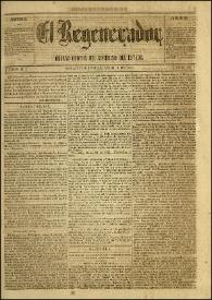 El Regenerador : Órgano Oficial del Gobierno del Estado de Oaxaca. Tomo II, núm. 30, 4 de abril de 1873