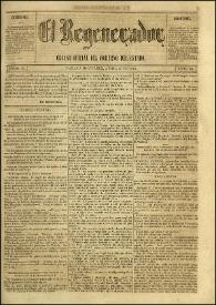 El Regenerador : Órgano Oficial del Gobierno del Estado de Oaxaca. Tomo II, núm. 36, 25 de abril de 1873