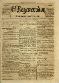 El Regenerador : Órgano Oficial del Gobierno del Estado de Oaxaca. Tomo II, núm. 52, 20 de junio de 1873