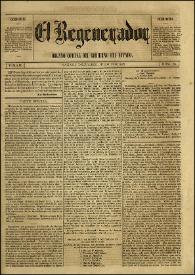 El Regenerador : Órgano Oficial del Gobierno del Estado de Oaxaca. Tomo II, núm. 55, 1.º de julio de 1873