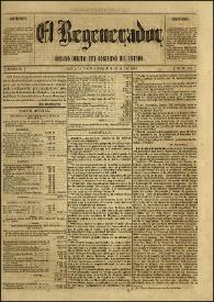 El Regenerador : Órgano Oficial del Gobierno del Estado de Oaxaca. Tomo II, núm. 58, 11 de julio de 1873