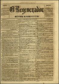 El Regenerador : Órgano Oficial del Gobierno del Estado de Oaxaca. Tomo II, núm. 59, 15 de julio de 1873