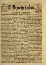 El Regenerador : Órgano Oficial del Gobierno del Estado de Oaxaca. Tomo II, núm. 66, 8 de agosto de 1873