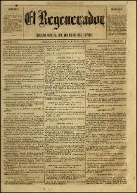 El Regenerador : Órgano Oficial del Gobierno del Estado de Oaxaca. Tomo II, núm. 83, 7 de octubre de 1873