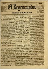 El Regenerador : Órgano Oficial del Gobierno del Estado de Oaxaca. Tomo II, núm. 85, 14 de octubre de 1873