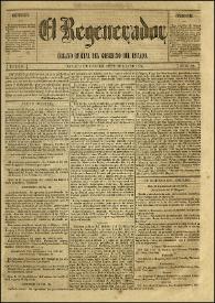 El Regenerador : Órgano Oficial del Gobierno del Estado de Oaxaca. Tomo II, núm. 88, 24 de octubre de 1873