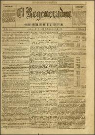 El Regenerador : Órgano Oficial del Gobierno del Estado de Oaxaca. Tomo II, núm. 92, 7 de noviembre de 1873