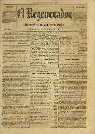 El Regenerador : Órgano Oficial del Gobierno del Estado de Oaxaca. Tomo II, núm. 94, 14 de noviembre de 1873