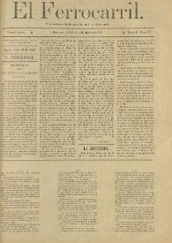 El Ferrocarril : periódico independiente y liberal. Cuarta época, tomo I, núm. 55, 10 de julio de 1898