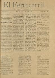 El Ferrocarril : periódico independiente y liberal. Cuarta época, tomo I, núm. 79, 2 de octubre de 1898